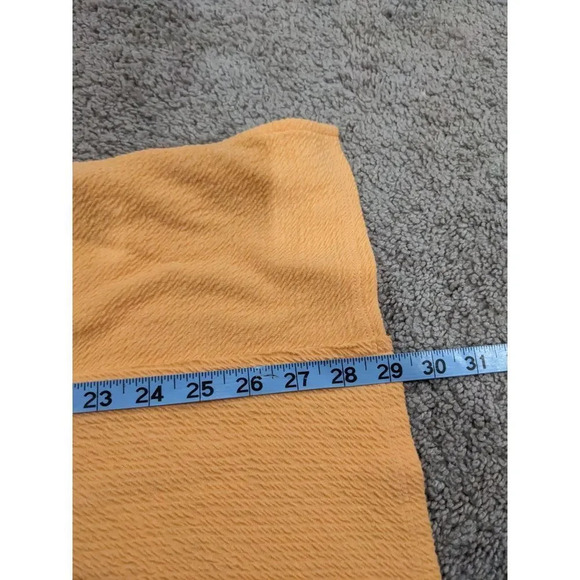 Soft Surroundings Peach Orange Playa Pullover Long Sleeve Tunic XL - Picture 7 of 9